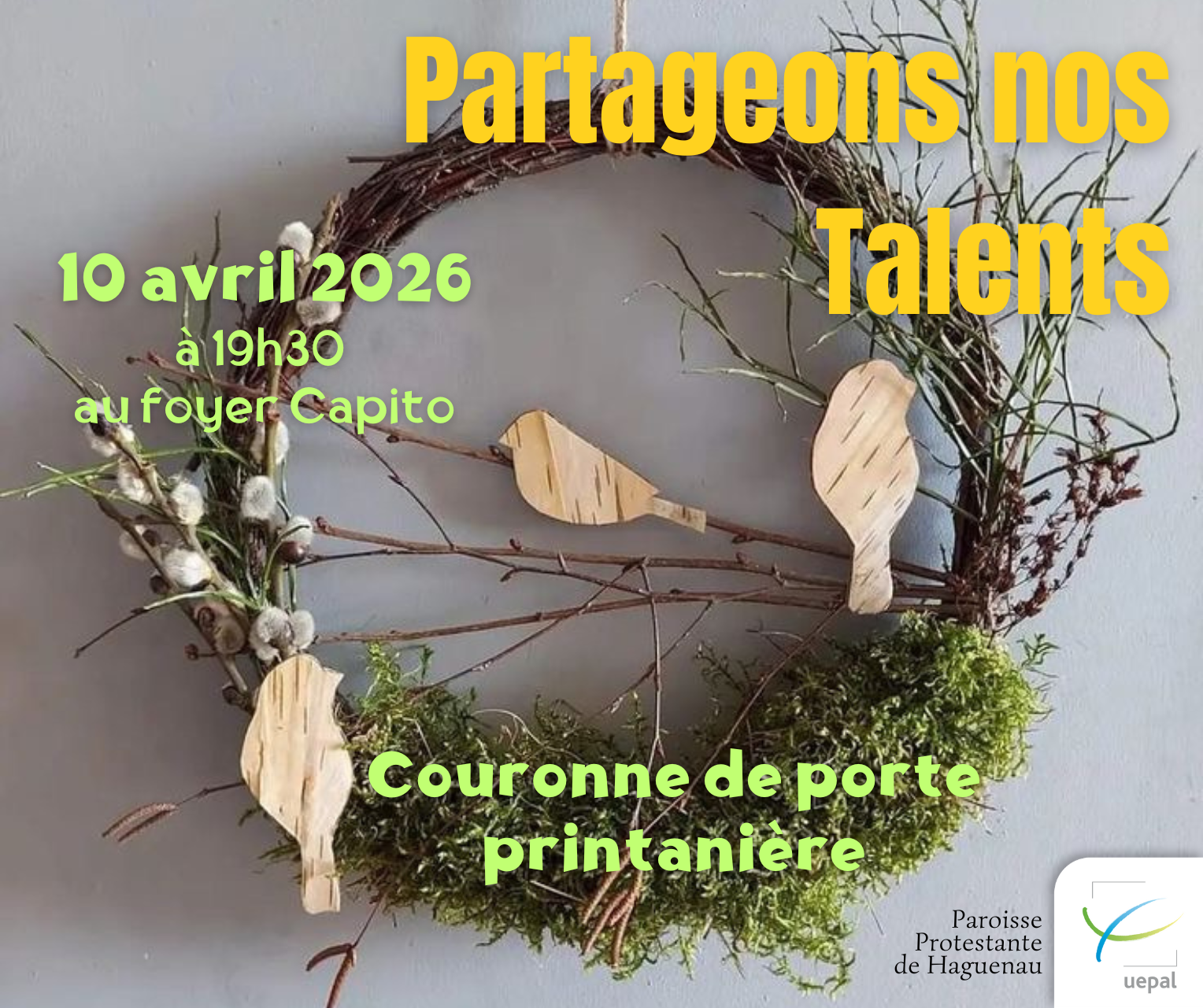 Partageons nos Talents-Avril 2026