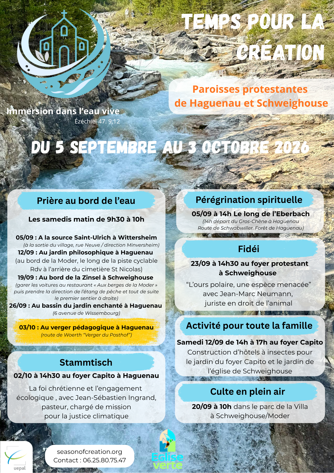 Prière au bord de l'eau