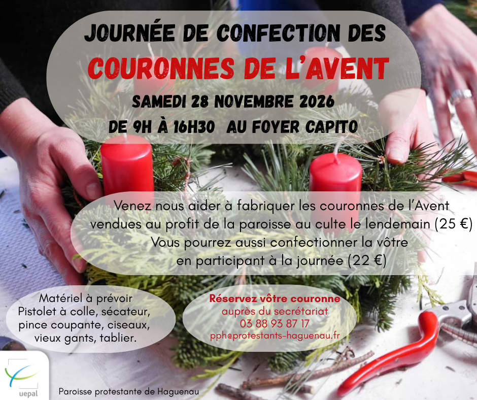 Journée Couronnes de l'Avent